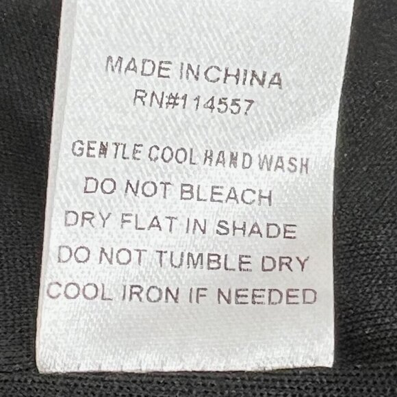 THML Moroccan Embroidered Shift Black Dress‎ M - Picture 9 of 10